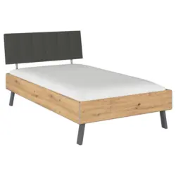 Bett 120/200 cm in Eiche Artisan