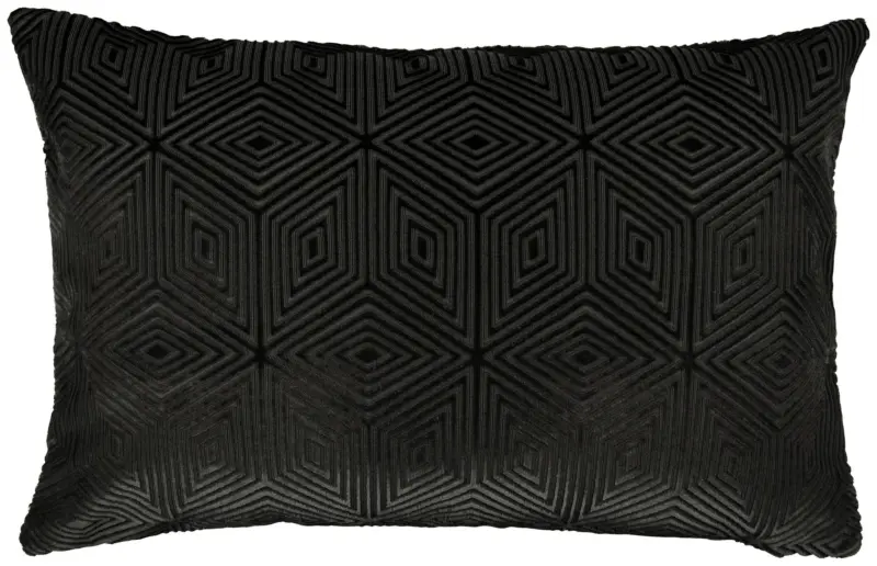 Kissenh&uuml;llen Rania Schwarz ca. 40x60cm