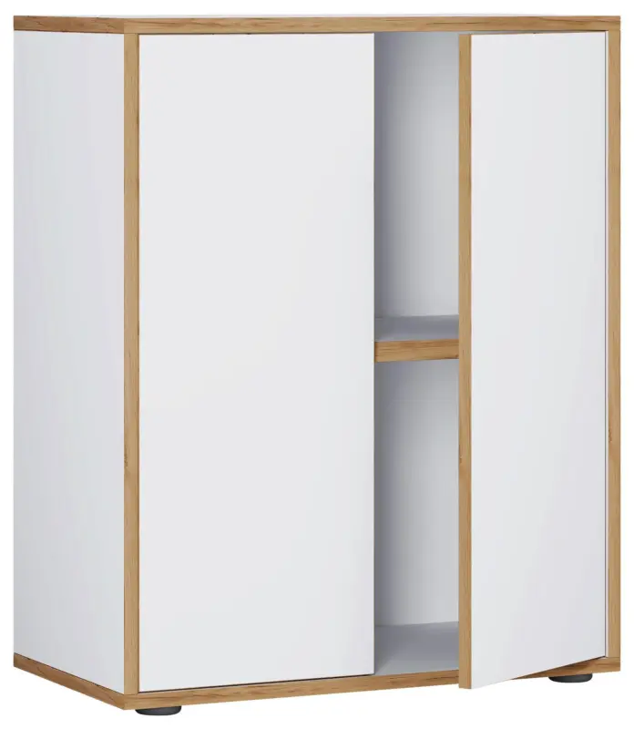 Aktenschrank Salia B60 Honigeiche/Wei&szlig;