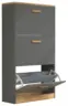 Schuhschrank HALOM M Anthrazit ca. 59x105x22 cm