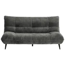 2-Sitzer-Sofa in Mikrofaser Anthrazit