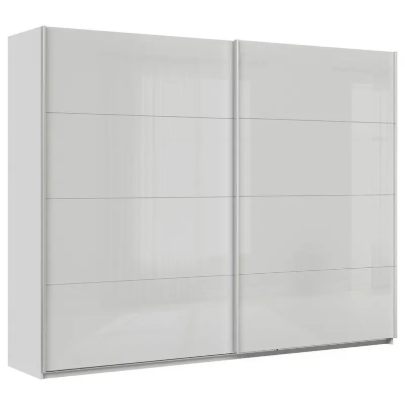 Schwebet&uuml;renschrank in Seidengrau