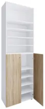 m&ouml;max Dornbirn - Ihr Trendm&ouml;belhaus in Dornbirn Schuhschrank LONA Wei&szlig;/ Sonoma Eiche ca.70x220x40cm