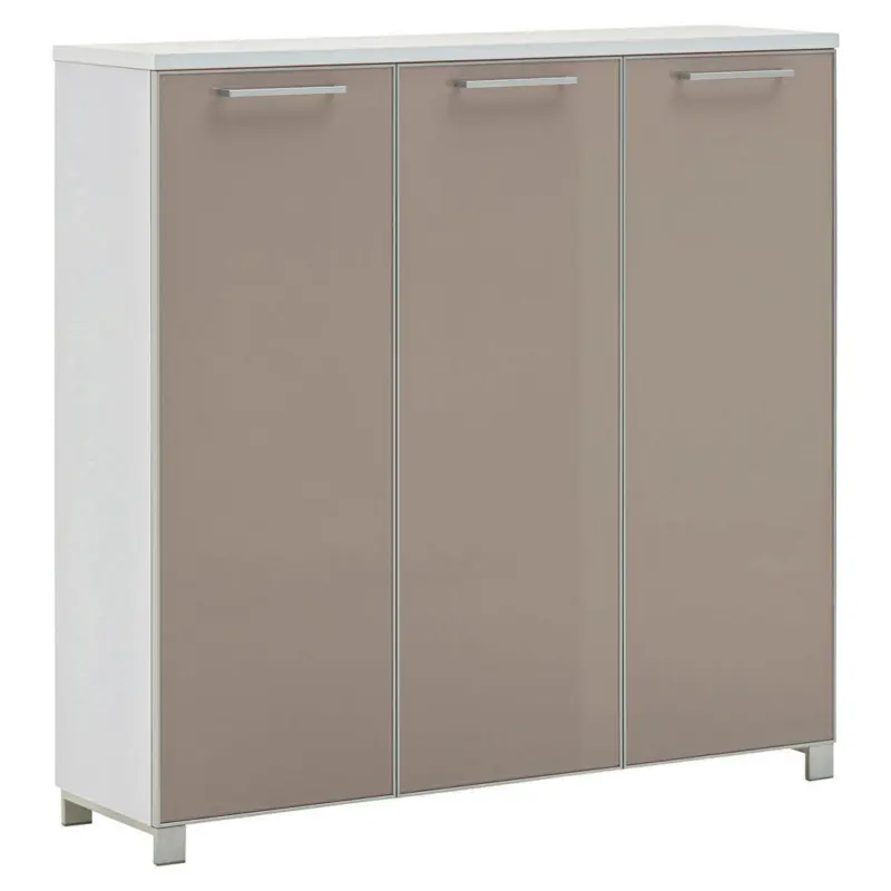 Schuhschrank Santina in 126/126/37 cm