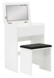 Schminktisch ca. 60x81x40 cm Wei&szlig;