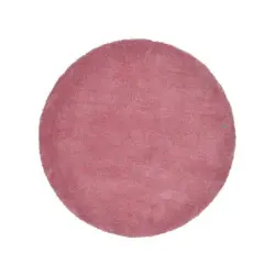 Hochflorteppich 100 cm Cozy Rosa
