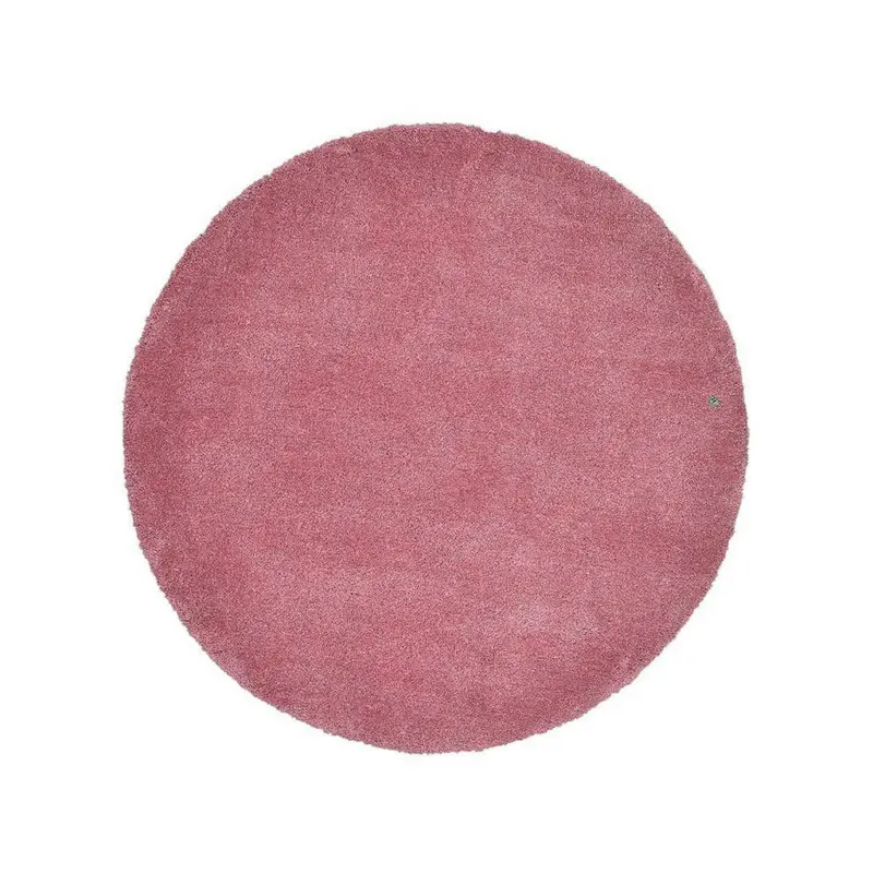 Hochflorteppich 100 cm Cozy Rosa