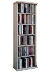 CD-Regal Vetro in Eichefarbe, B: 31 cm