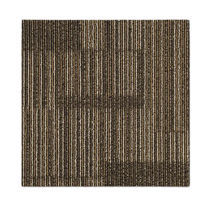 Teppichfliese Linz 50/50 cm in Braun
