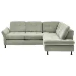 XXXLutz Lauterach - Ihr M&ouml;belhaus bei Bregenz Ecksofa in Webstoff Gr&uuml;n 242/210 cm
