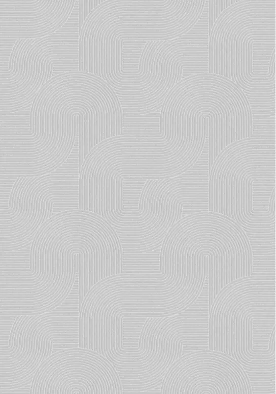 Webteppich Stilo Grau ca. 140x200cm
