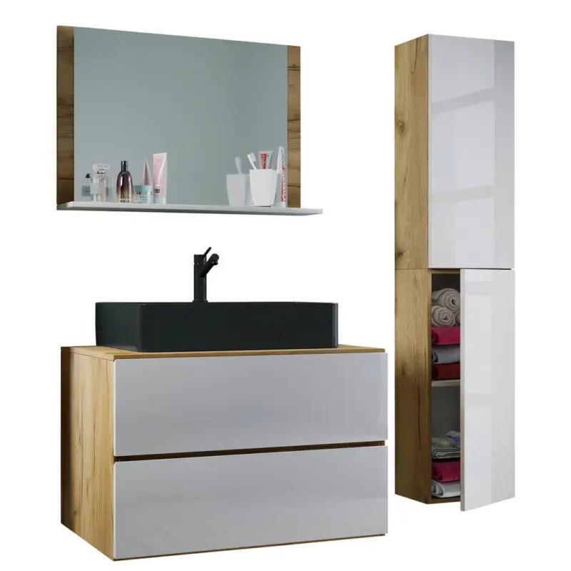 Badezimmer 4-teilig in 114 cm