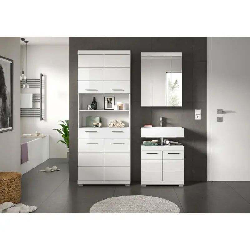 Badezimmer 3-teilig in 134 cm