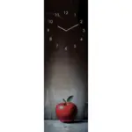 XXXLutz Lauterach - Ihr M&ouml;belhaus bei Bregenz Wanduhr Time For An Apple II Schwarz, Wei&szlig; 20/60/3,1 cm