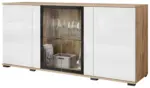 m&ouml;max Dornbirn - Ihr Trendm&ouml;belhaus in Dornbirn Sideboard Caro ca. 150x70 cm Wei&szlig;/Eiche