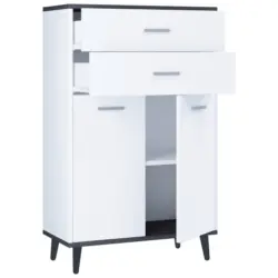 Highboard , 60/97/28 cm, 2 Schublade(n)