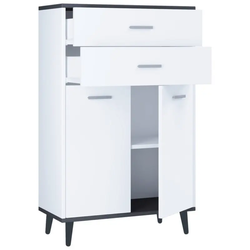 Highboard , 60/97/28 cm, 2 Schublade(n)