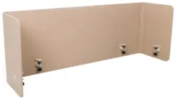 Trennwand Flexmiut Beige ca. 160x40x2cm