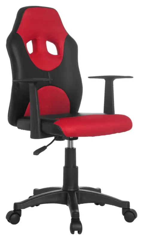 Jugenddrehstuhl Kid Racer ca.54x90-100x48cm Rot,Schwarz