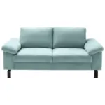 XXXLutz Lauterach - Ihr M&ouml;belhaus bei Bregenz 2-Sitzer-Sofa in Velours T&uuml;rkis