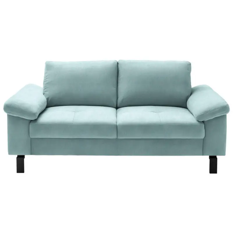 2-Sitzer-Sofa in Velours T&uuml;rkis