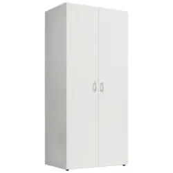 Dreht&uuml;renschrank in Wei&szlig;