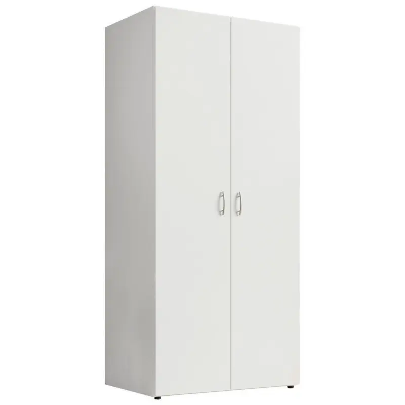 Dreht&uuml;renschrank in Wei&szlig;