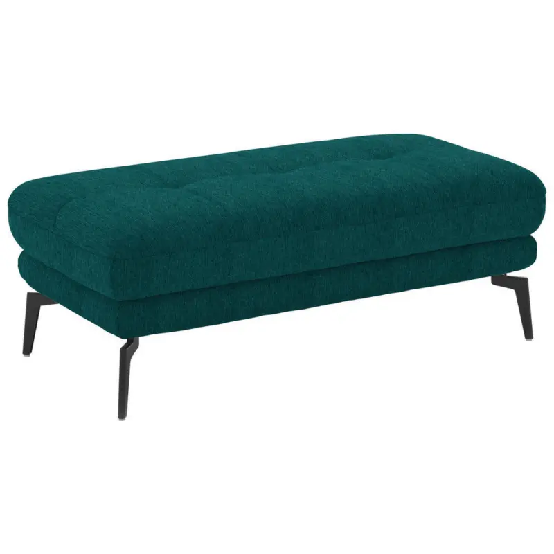 Hocker in Textil Petrol