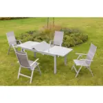 XXXLutz Lauterach - Ihr M&ouml;belhaus bei Bregenz Gartentisch Metall, Glas Silberfarben rechteckig