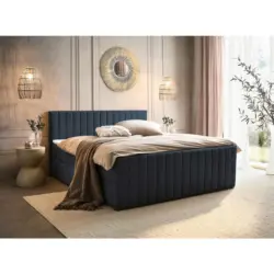 Boxbett 180/200 cm in Anthrazit