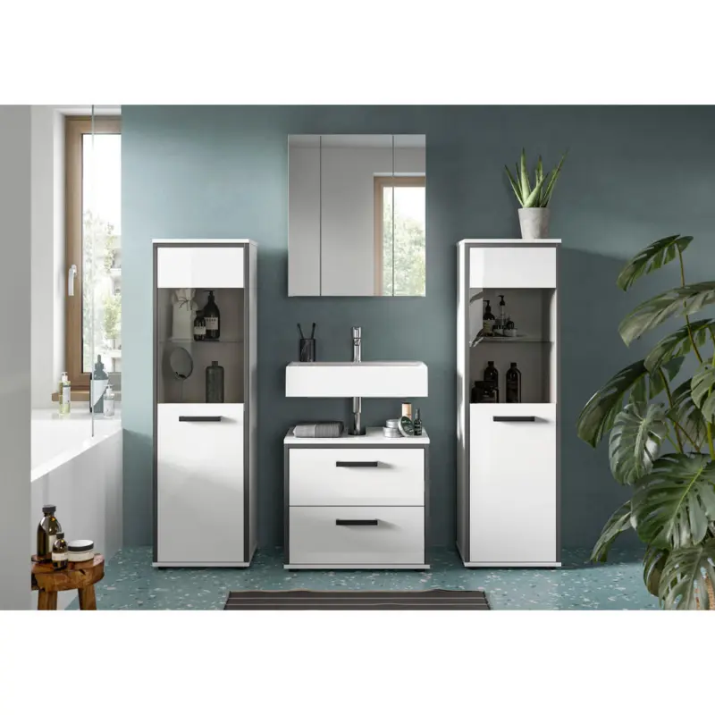Badezimmer 4-teilig in 140 cm