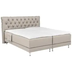 Boxspringbett 180/200 cm in Creme