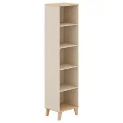 Regal 48,4/202,9/39,6 cm Naturfarben, Beige, Kaschmir