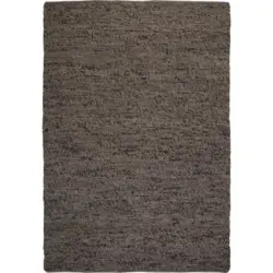 Flachwebeteppich 160/230 cm Graphitfarben