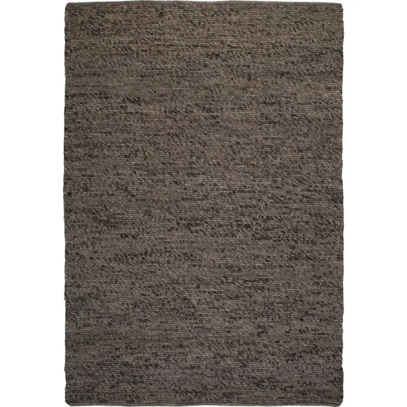 Flachwebeteppich 160/230 cm Graphitfarben