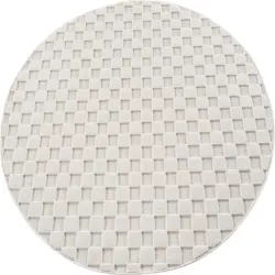 Flachwebeteppich 80 cm Helix Creme