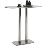 XXXLutz Lauterach - Ihr M&ouml;belhaus bei Bregenz Bartisch in Metall, Glas, Keramik 120/70/105 cm