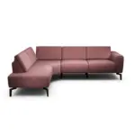 XXXLutz Lauterach - Ihr M&ouml;belhaus bei Bregenz Ecksofa Cosy in Chenille Rot 193/256 cm