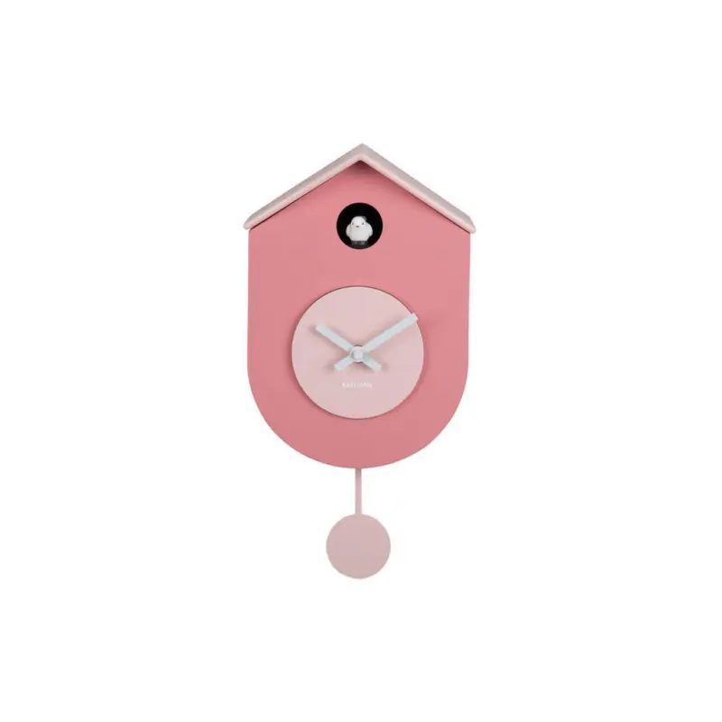 Wanduhr Grato Pink