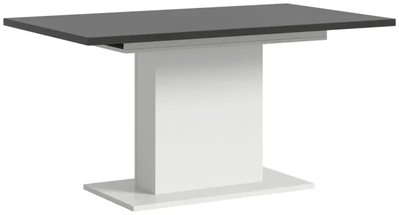 Ausziehtisch Marlon Grau/Wei&szlig; ca. 150-190/90/76 cm