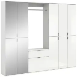 Garderobe 4-teilig in 213/193/34 cm