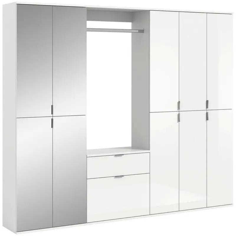 Garderobe 4-teilig in 213/193/34 cm
