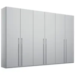Dreht&uuml;renschrank in Grau