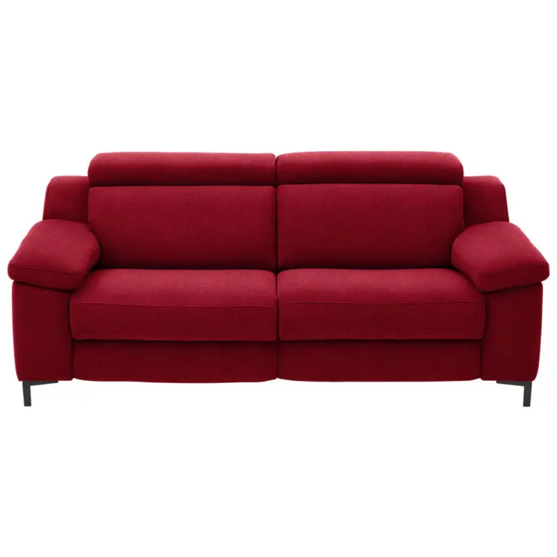 2,5-Sitzer in Chenille Rot
