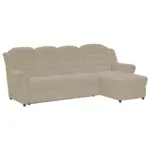 XXXLutz Lauterach - Ihr M&ouml;belhaus bei Bregenz Ecksofa in Chenille Creme 262/165 cm
