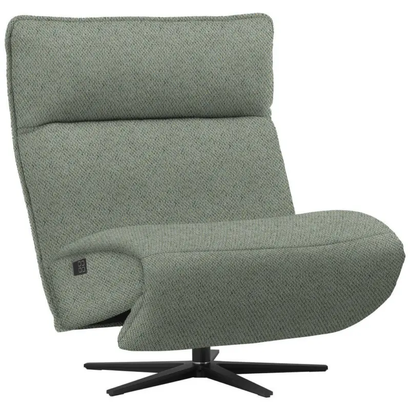 Sessel in Webstoff Thymiangr&uuml;n