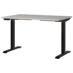 Schreibtisch 120/80/72-118 cm Schwarz, Kaschmir elektrisch h&ouml;henverstellbar