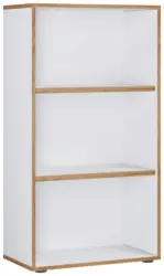 Aktenregal Salia B60 Honigeiche/Wei&szlig;