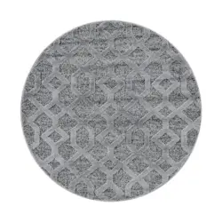 Webteppich 80 cm Pisa 4702 grau Grau
