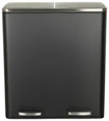 Abfallsammler Clean Schwarz ca. 59x65,5x32cm